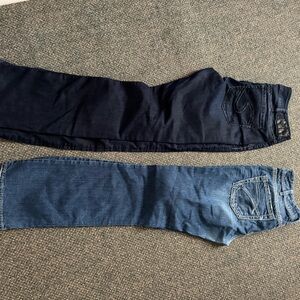 Silver Women's Boot Cut Jeans - Dark Blue and Light Blue both included in price